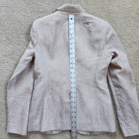 NWOT J. Crew Campbell Linen Blazer 00 - Picture 13 of 14